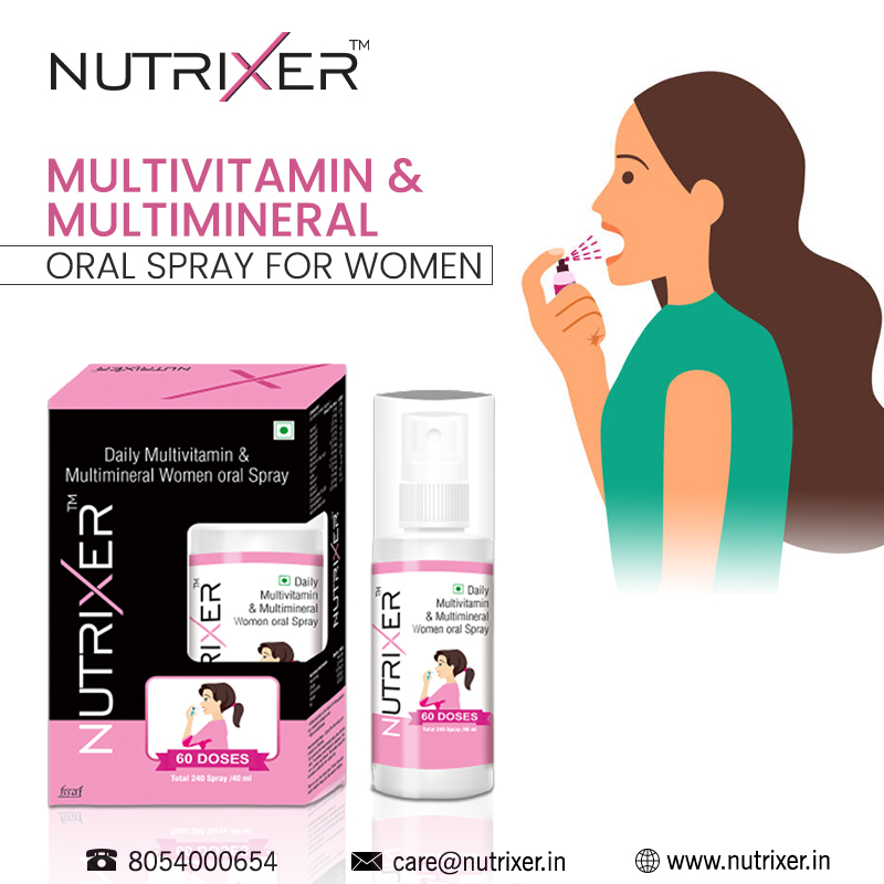 Daily Multivitamin & Multimineral Women Oral Spray